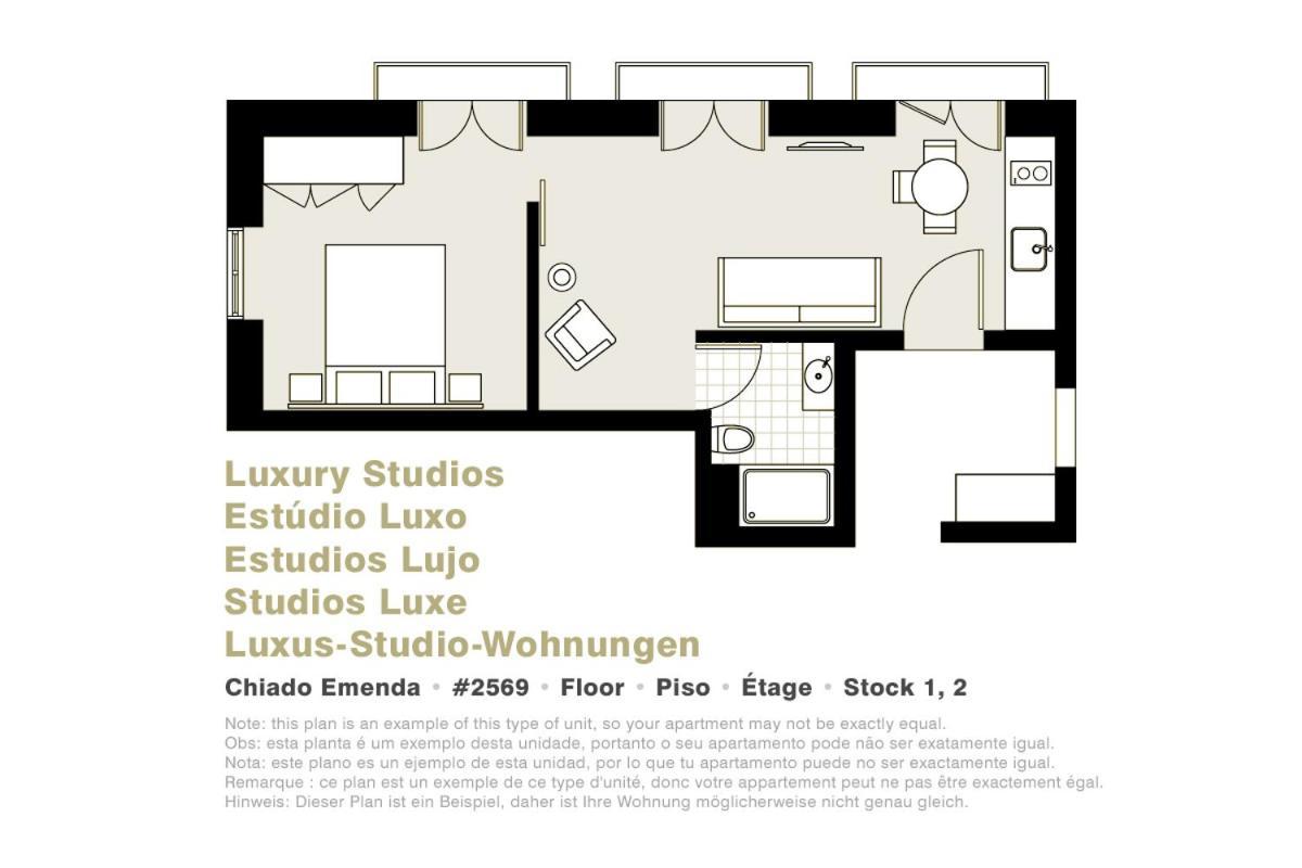 Lisbon Serviced Apartments - Chiado Emenda Bagian luar foto